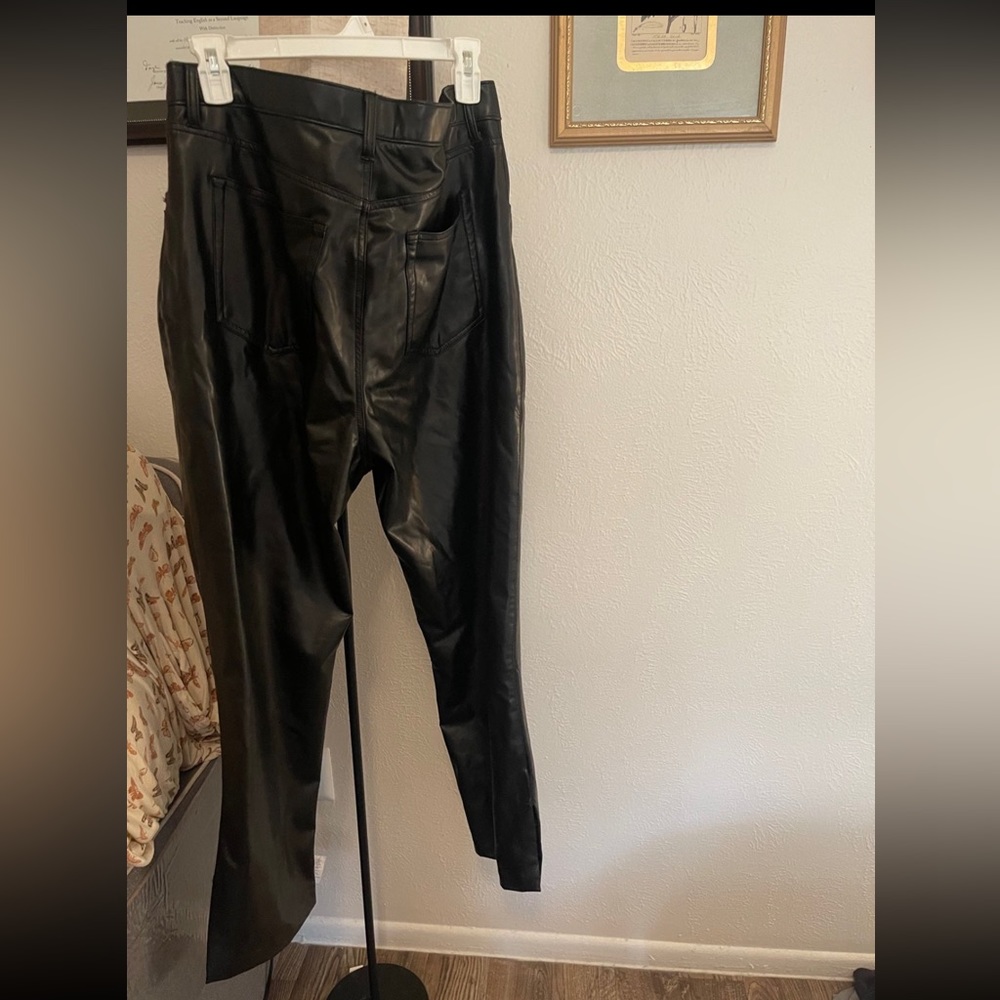 Abercrombie & Fitch Curve Leather Pants